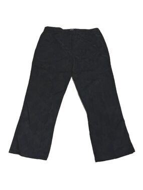 LINEA DOMANI Black Floral Jacquard Cigarette Pant, 12